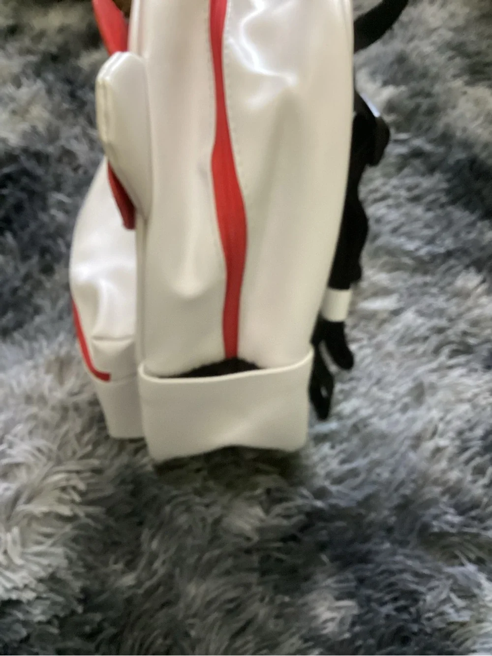 Hello Kitty White & Red Small Backpack